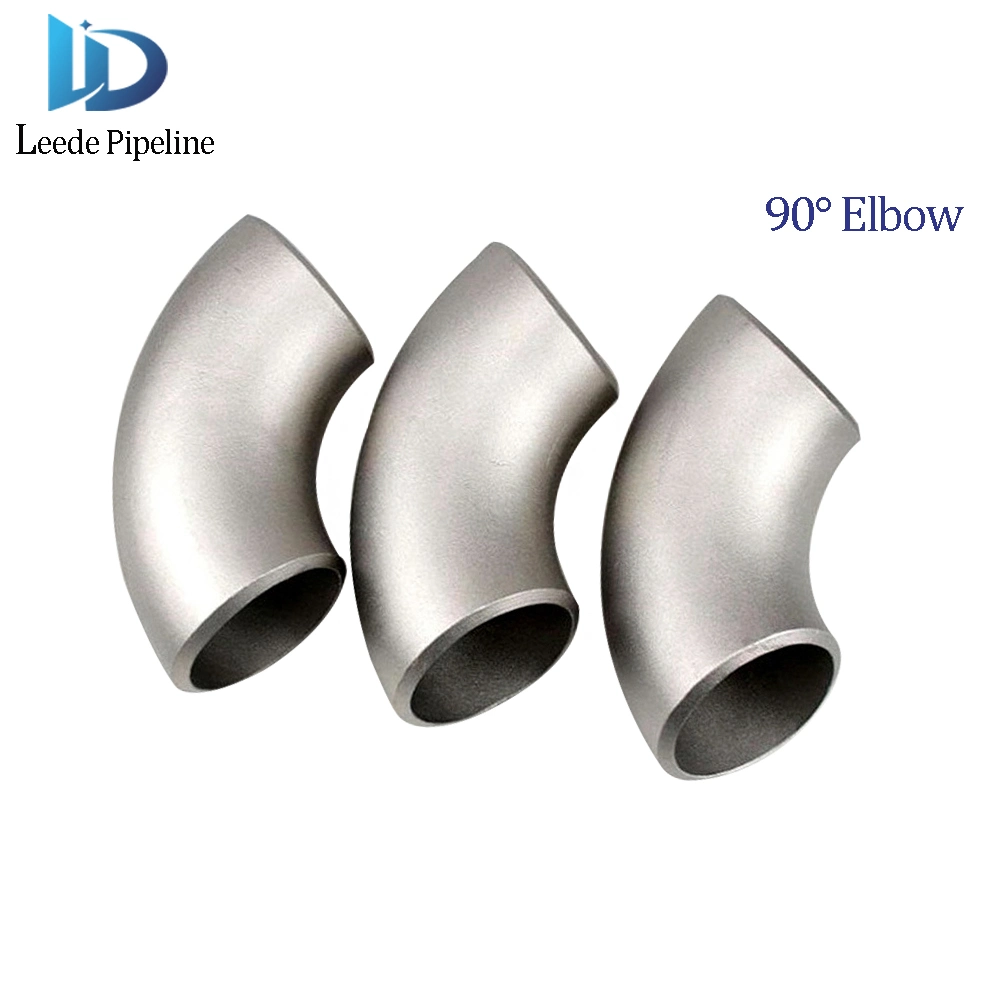 Stainless Steel Pipe Fitting Elbow Long Radius 90 Degree Elbow